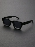Unisex Y2K Square Plastic Frame Sunglasses