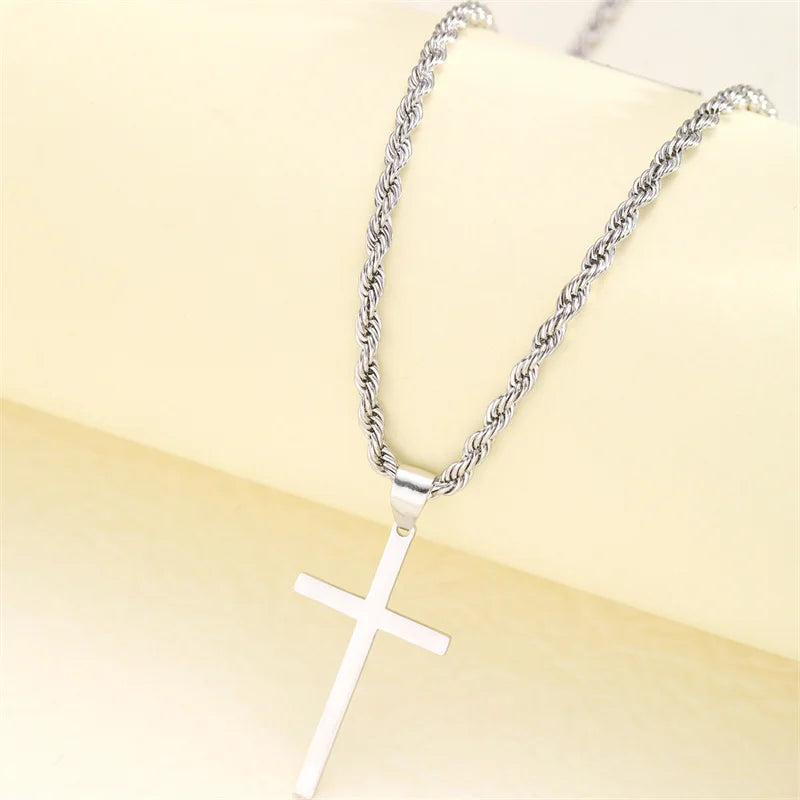Unisex Cross Necklace